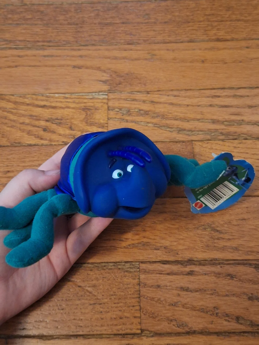Vintage Disney A Bug's Life Plush Toys - Blue Dim